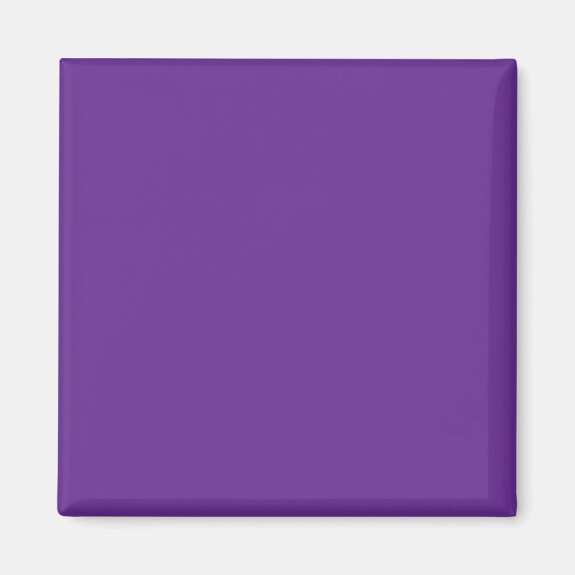 Lilac purple solid colour magnet (Front)