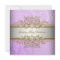 Lilac Purple White Gold Elegant Party
