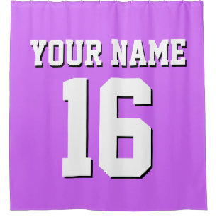Lilac Purple White Sports Jersey Team Jersey