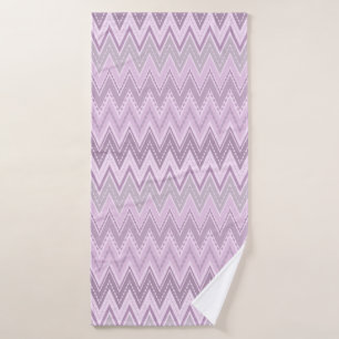 Lilac, rose, zigzag