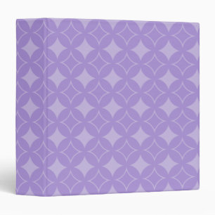 Lilac shippo pattern binder