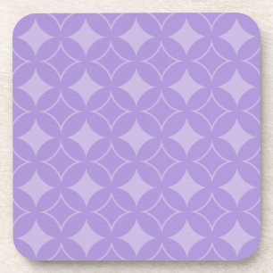 Lilac shippo pattern coaster