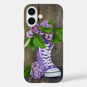 Lilac Sneaker iPhone 16 Case