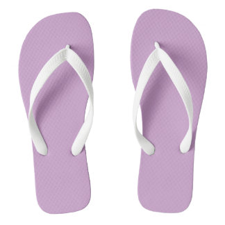 Lilac Solid Blank Colour Flip Flops