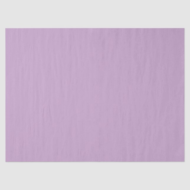 Lilac Solid Color Tissue Paper (Front)