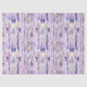 Lilac Stained Glass Elegance Tissue Paper
