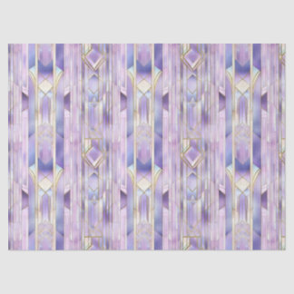 Lilac Stained Glass Elegance Tissue Paper