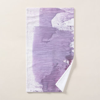 Lilac stains hand towel