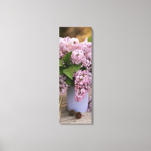 Lilac Stretched Canvas Print (Front)