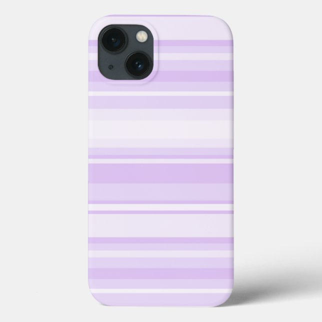 Lilac stripes Case-Mate iPhone case (Back)