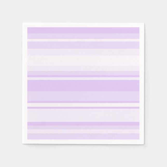 Lilac stripes napkin (Front)