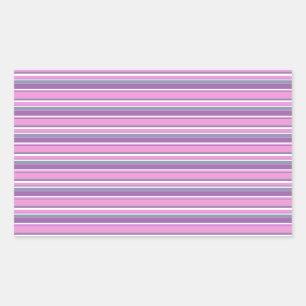 Lilac stripes sticker