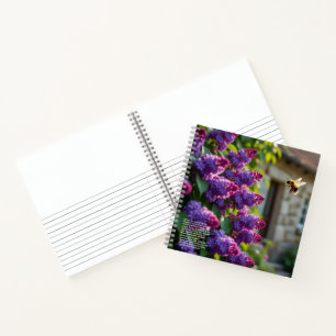 Lilac Symbolism Notebook