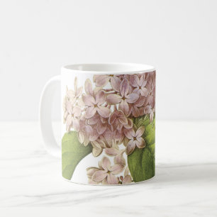 lilac(Syringa sp.) by Redouté Coffee Mug