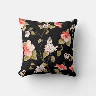 lilac throw pillow