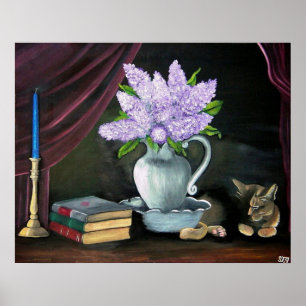 Lilac Tranquillity Poster