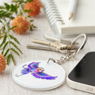 Lilac two shibutsupousou keychain