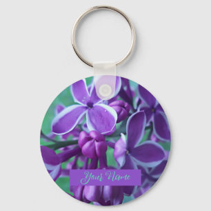 Lilac variety of colours  keychain