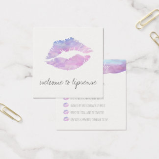 Lilac Watercolor Application cards