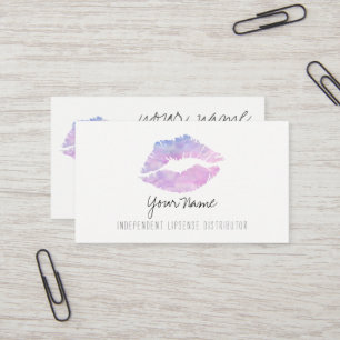 Lilac Watercolor Business cards