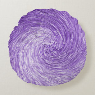 Lilac whirl....... round pillow