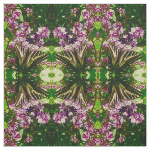 Lilac Yellow Butterfly Fabric