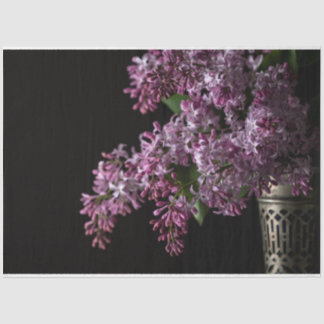 Lilacs, 18lb tissue paper