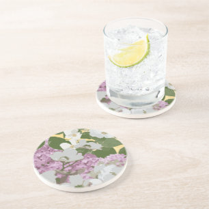 Lilacs and Dogwood Coaster