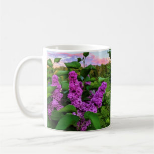 Lilacs at Sunset Coffee Mug