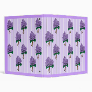 Lilacs Binder