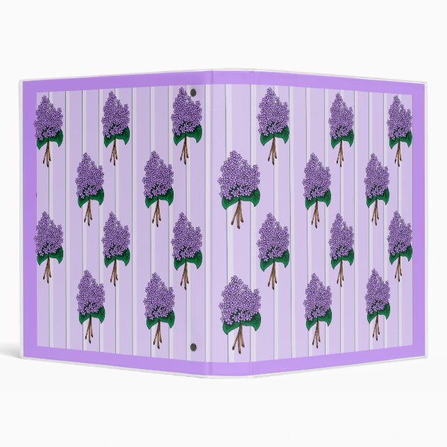 Lilacs Binder (Background)