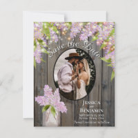Lilacs & Colourful Lights on Barn Wood Wedding