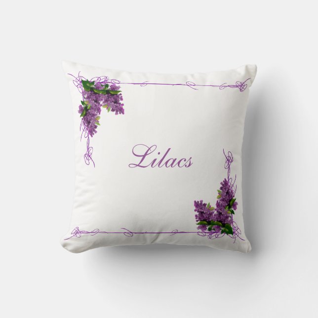 Lilacs Coussin (Recto)