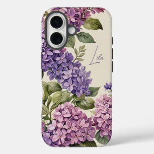 Lilacs Floral iPhone 16 Case