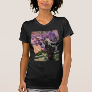 Lilacs in a Window by Mary Cassatt T-Shirt