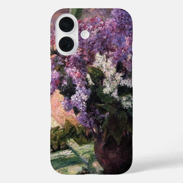 Lilacs in a Window | Mary Cassatt Case-Mate iPhone Case (Back)