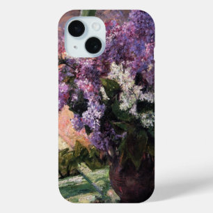 Lilacs in a Window   Mary Cassatt iPhone 15 Case