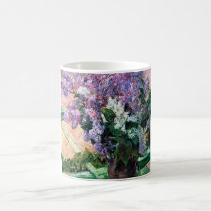 Lilacs in a Window, Mary Cassatt Coffee Mug