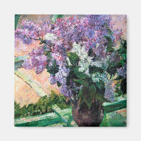 Lilacs in a Window, Mary Cassatt