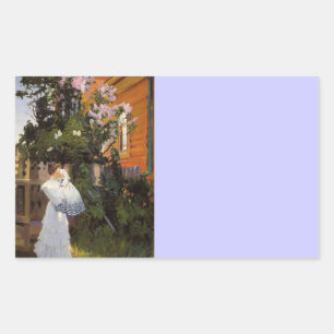 Lilacs in Sun Sticker