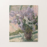 Lilacs in Window by Mary Cassatt American Painter Jigsaw Puzzle<br><div class="desc">Classic Masterpieces - Painting Series - Flowers - Lilacs in a Window (1879) by Mary Cassatt</div>