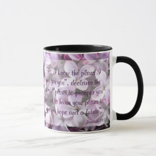 Lilacs Jeremiah 29:11 Mug