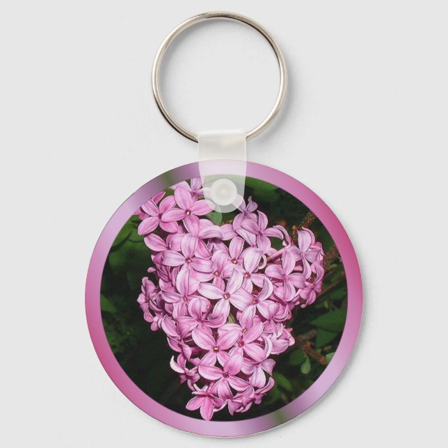 Lilacs Keychain (Front)