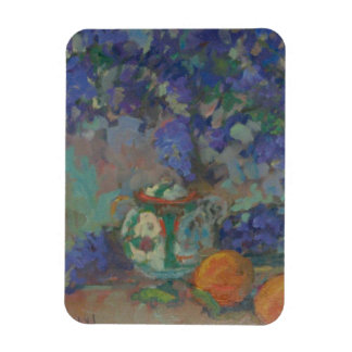 Lilacs, Persimmons and the Sugar Bowl Magnet