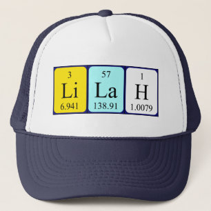 Lilah periodic table name hat