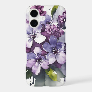 Lilas - Fleurs aquarelle