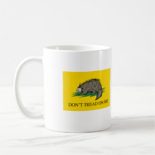 Lilbertarian - Don't Tread on Me Flag - -  Coffee Mug