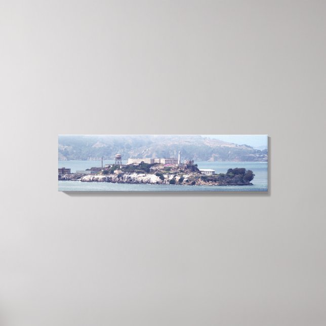 L'Île D'Alcatraz Depuis La Toile Panoramique Baysi (Recto)