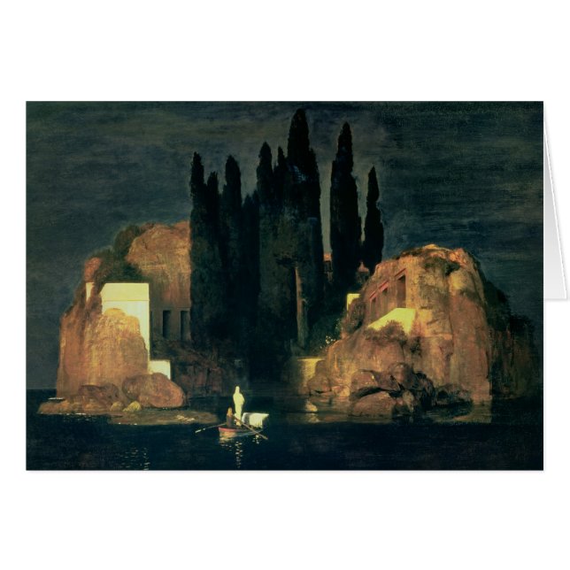 L'île des morts, 1880 (huile sur la toile) (Devant horizontal)