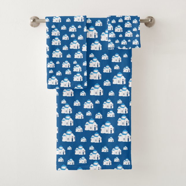 L'île grecque Santorin Blue Dome (En situation)